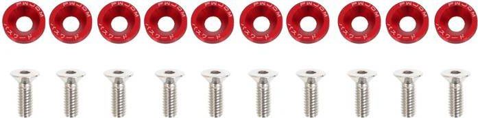 MTuning_F Śrubki uniwersalne 6mm JDM Red