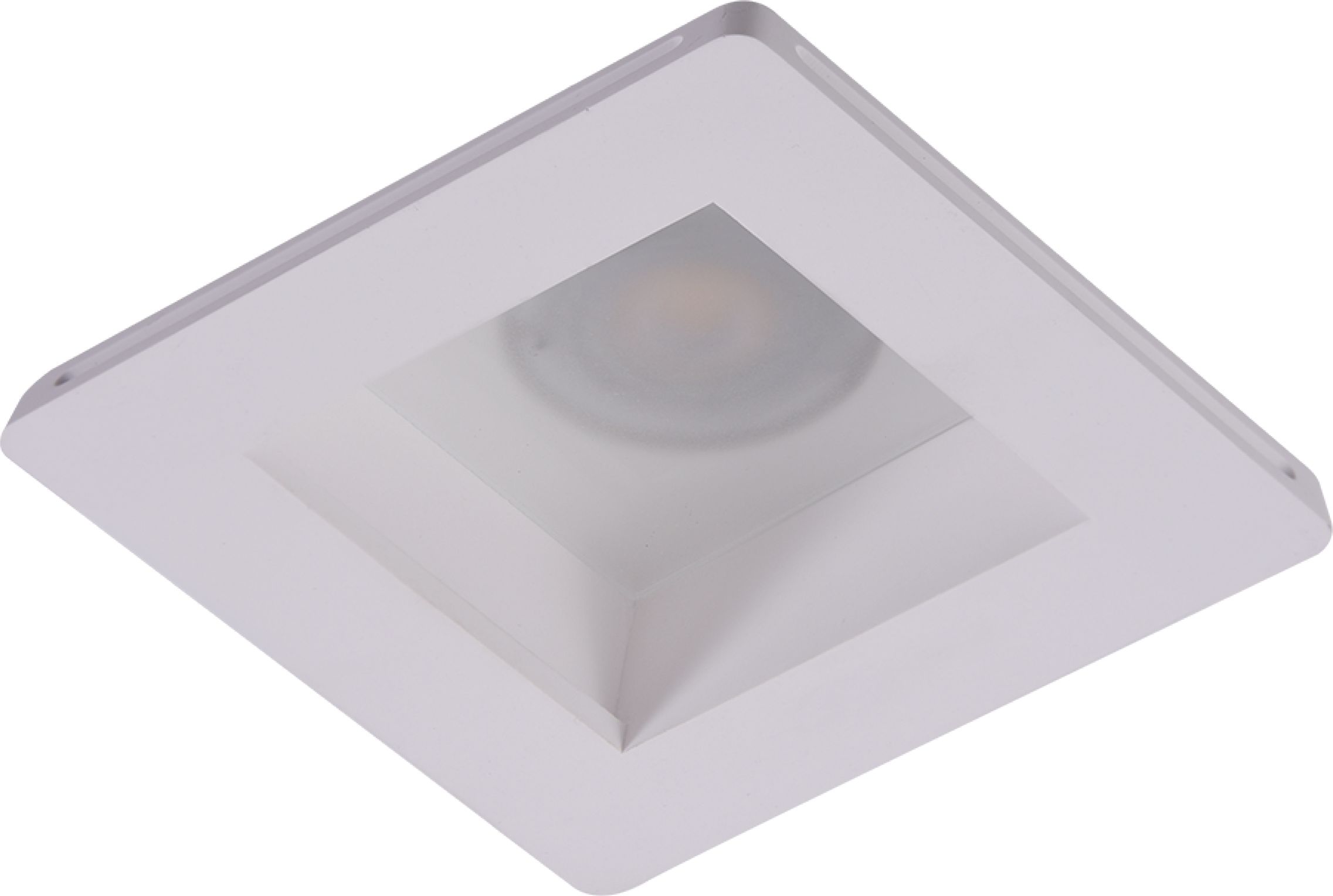 Azzardo Oprawa podtynkowa biała AZzardo Hera Gips Square M AZ3467