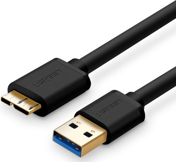 Kabel USB Ugreen USB-A - microUSB 1 m Czarny (10841)