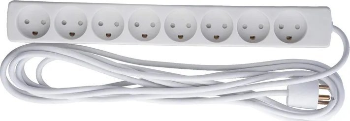 MicroConnect Przedłużacz Danish Power Strip 5 m
