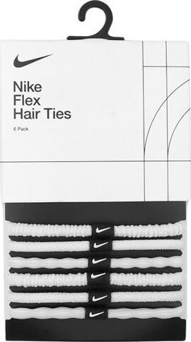 Nike Gumki do włosów Nike Flex 6 szt. białe N1009194189OS