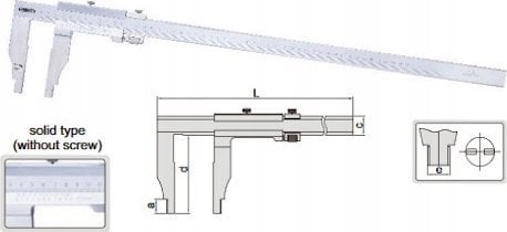 Insize SUWMIARKA 200 MAJD 0,05 8 SZCZEKI 100