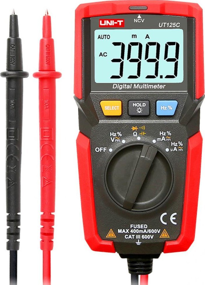 Uni-T MULTIMETER DIGITAL UT125C