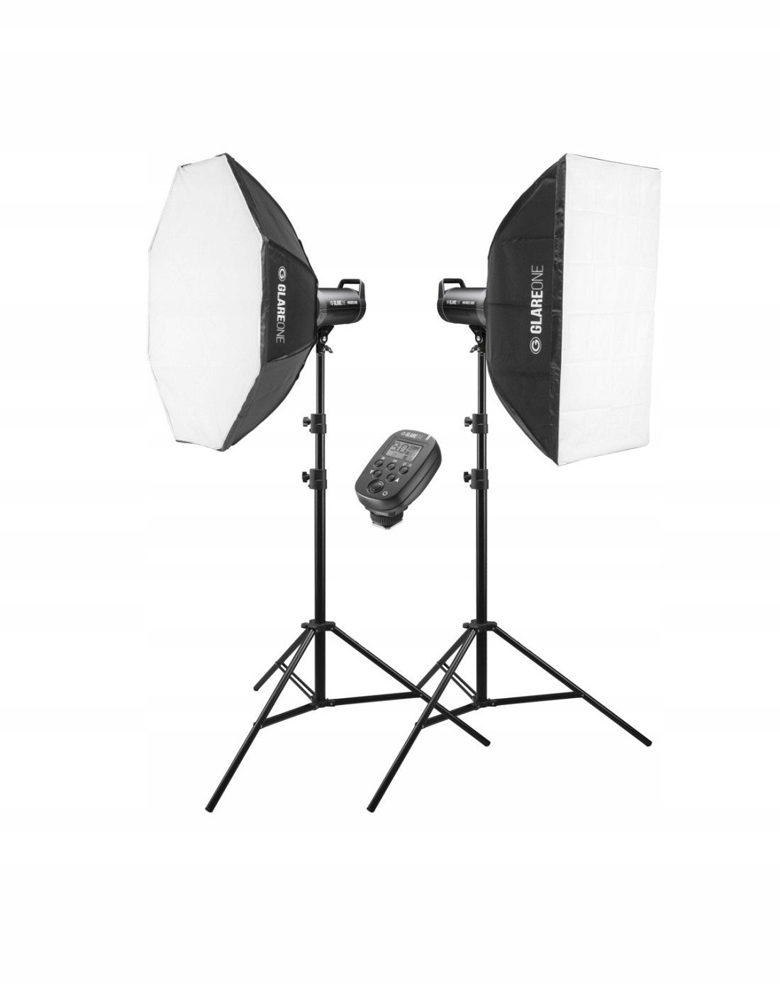 GlareOne Antares 600 Basic Kit - zestaw oświetlenia studyjnego