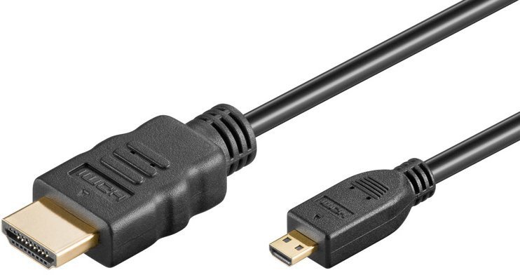 PremiumCord PremiumCord 4K kabel HDMI A - HDMI micro D, 1m