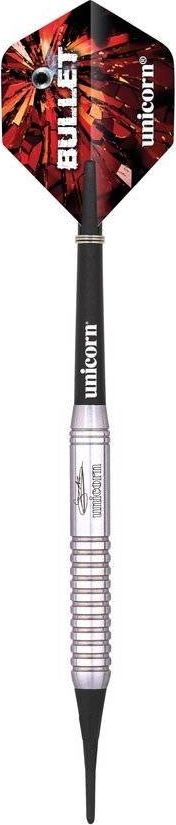 Unicorn Rzutki soft tip Unicorn BULLET STAINLESS STEEL - Gary Anderson 17 g