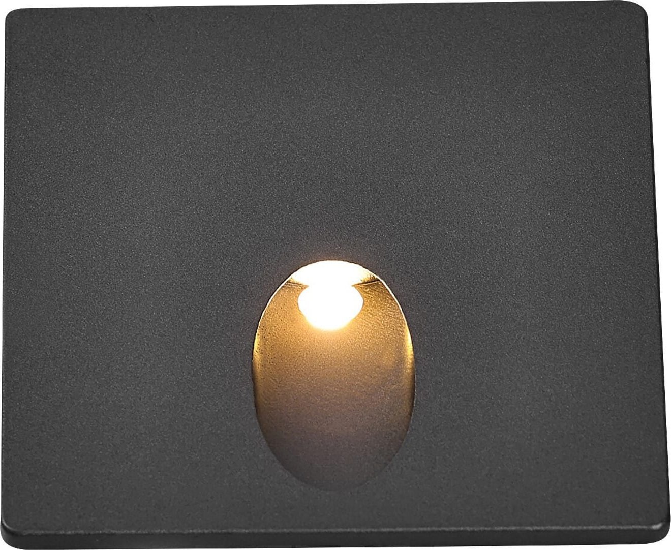 Oprawa schodowa Rabalux Boven oświetlenie schodowe czarna LED 3W barwa światła ciepła IP54