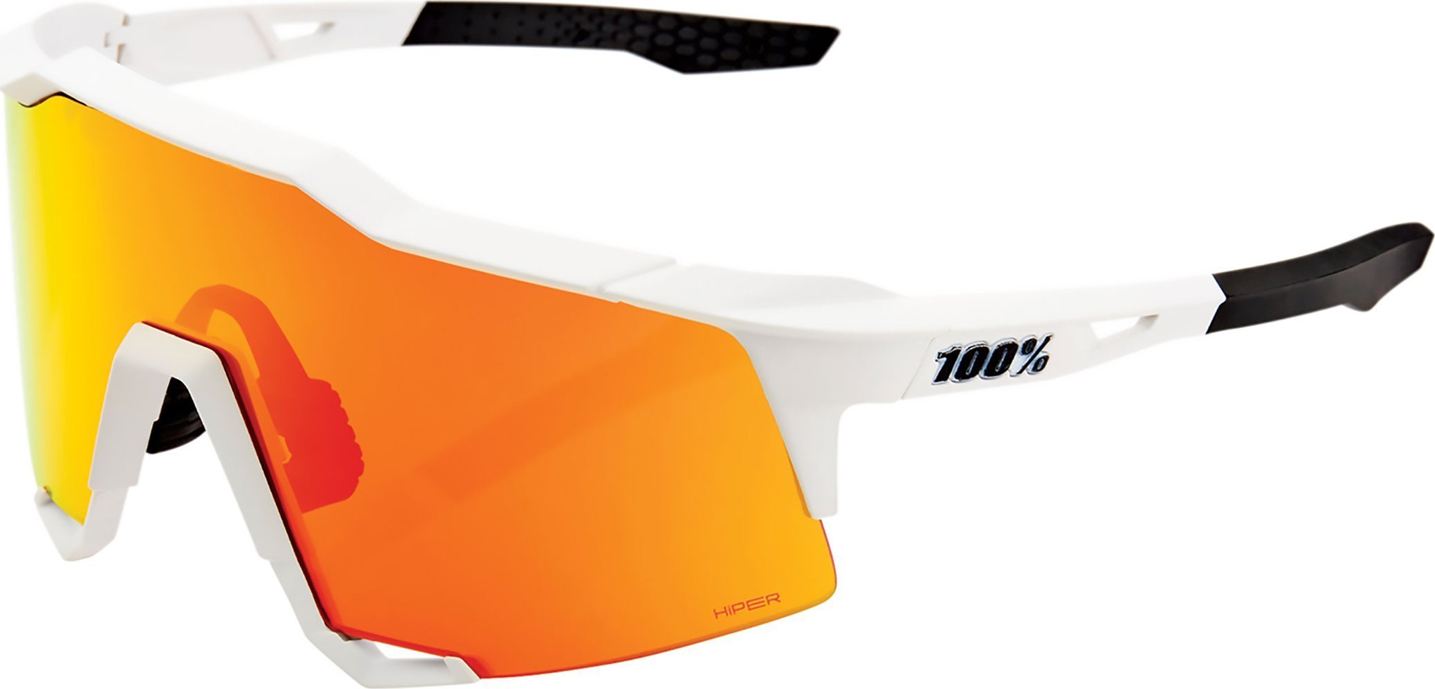 100percent Speedcraft - HiPER Mirror Lens Soft Tact White