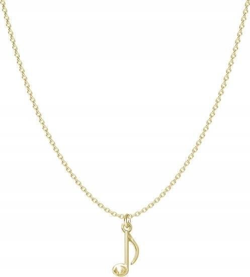 Radziszewska Jewellery Pozłacany Naszyjnik z NUTKĄ DEDYKACJA GRATIS