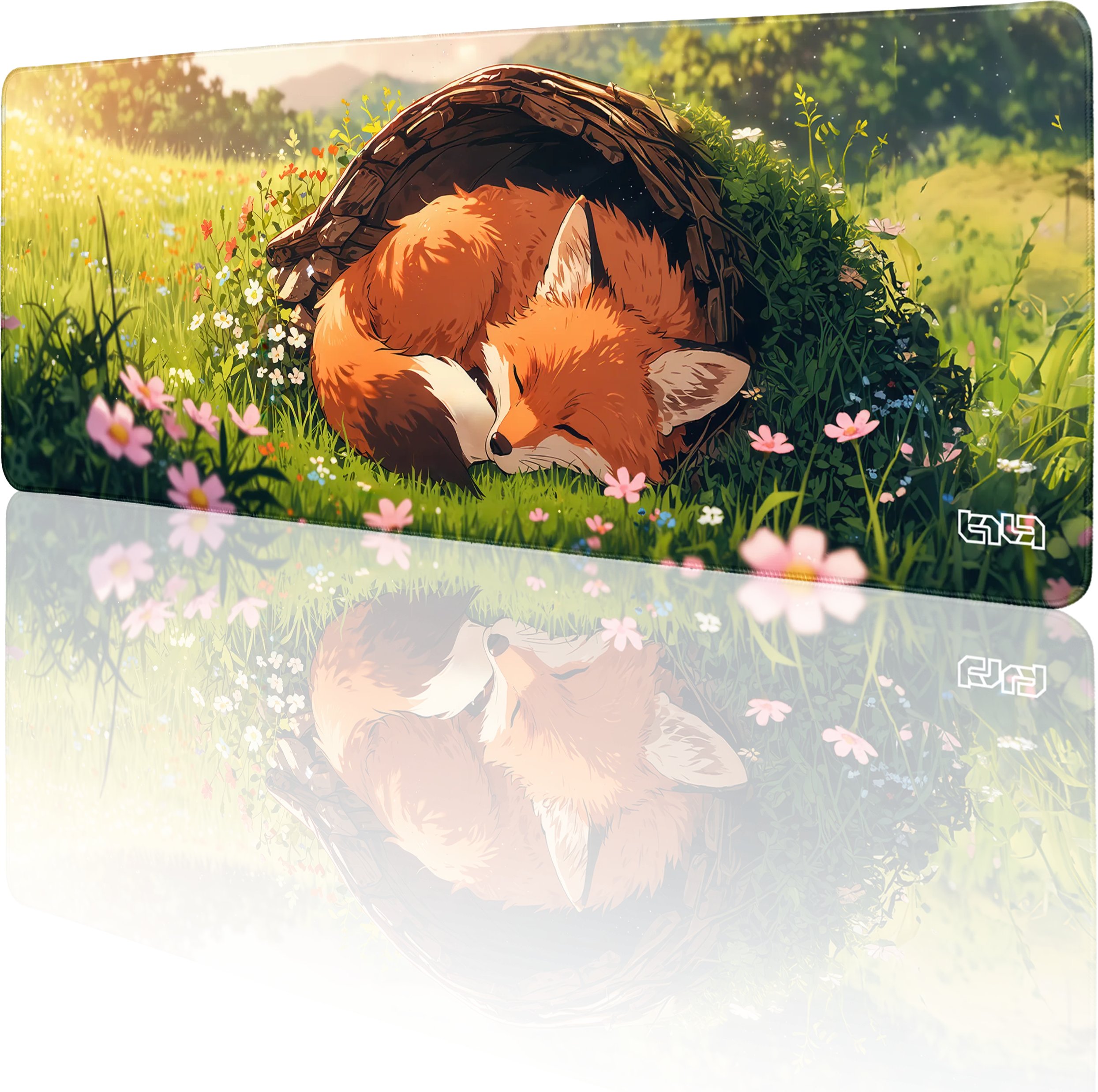 PODKŁADKA POD KLAWIATURĘ Lisek w Norce 80x30 TILT Prezent XL Wytrzymała