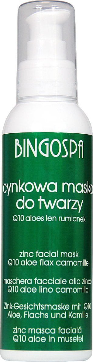 BingoSpa Cynkowa maska do twarzy BingoSpa