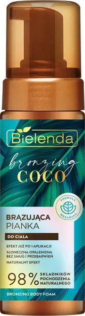 Bielenda Bielenda Bronzing Coco Brązująca pianka do ciała, 150ml