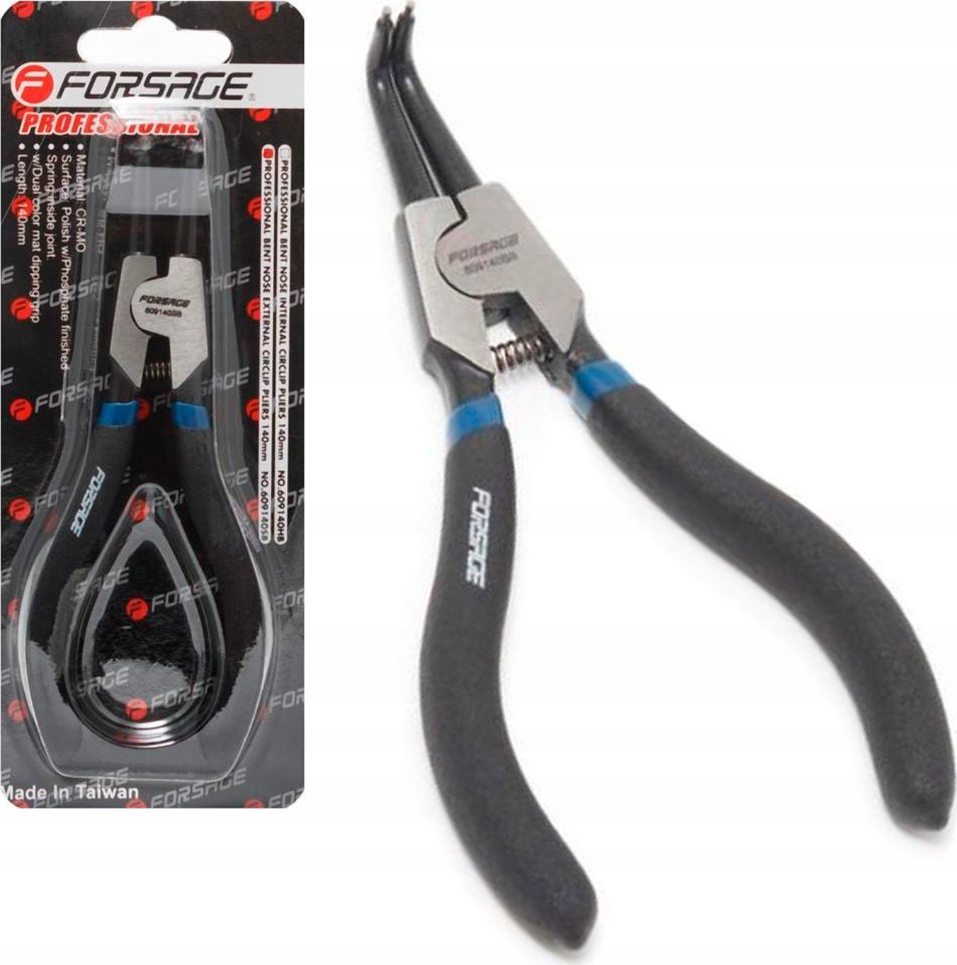 Forsage SZCZYPCE SEGERA ZEWNĘTRZNE WYGIĘTE 90° L-140 MM