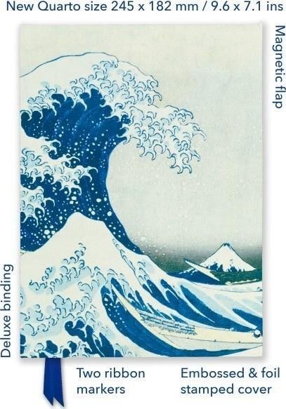 Notatnik quatro linia TW Wielka fala w Kanagawie