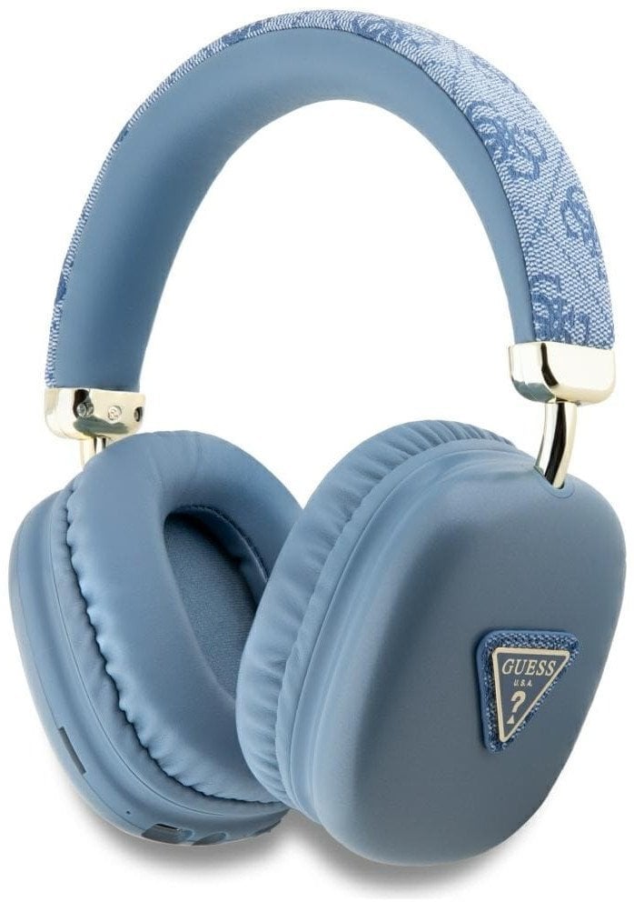 Słuchawki nauszne Guess Bluetooth 4G Triangle Logo niebieski