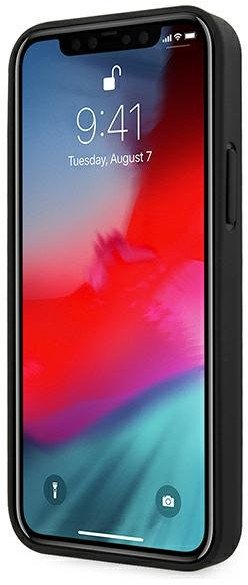 Ferrari FEHQUHCP12LBK iPhone12 Pro Max 6,7" czarny/black hardcase Off Track Quilted