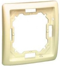 Kontakt-Simon Ramka pojedyncza BASIC MODUŁ uniwersalna beżowa - BMR1/12