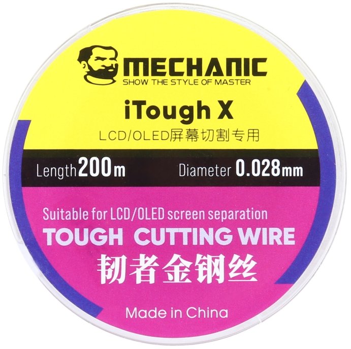 Mechanic iTough X DRUT DO REFABRYKACJI LCD 0,028 mm