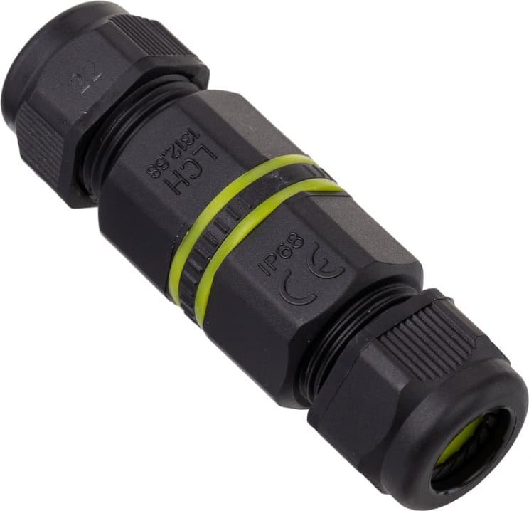 Elcan Mufa kablowa skręcana 3x2,5 mini IP68 MKI-3B-M