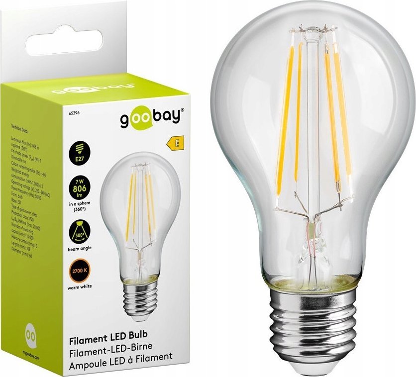 Goobay Żarówka LED filament, 7 W
