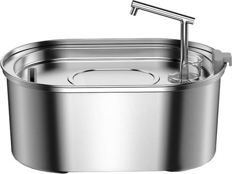 Rojeco Fontanna / poidło ze stali nierdzewnej dla psa i kota 3.2l Rojeco