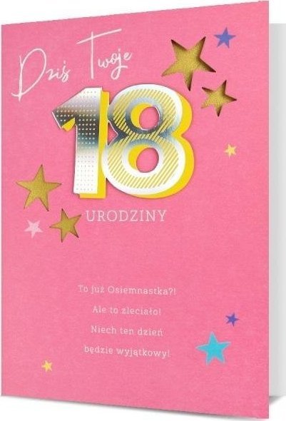 Pan Dragon Karnet B6 Osiemnastka