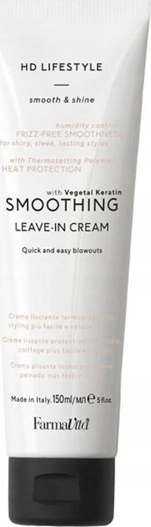 FARMAVITA_HD Lifestyle Smooting Leave-In Cream odżywka bez spłukiwania do włosów 150ml