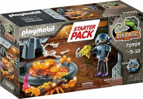 Playmobil PLAYMOBIL 70909 Starter Pack Fighting the Fire Scorpion, construction toy