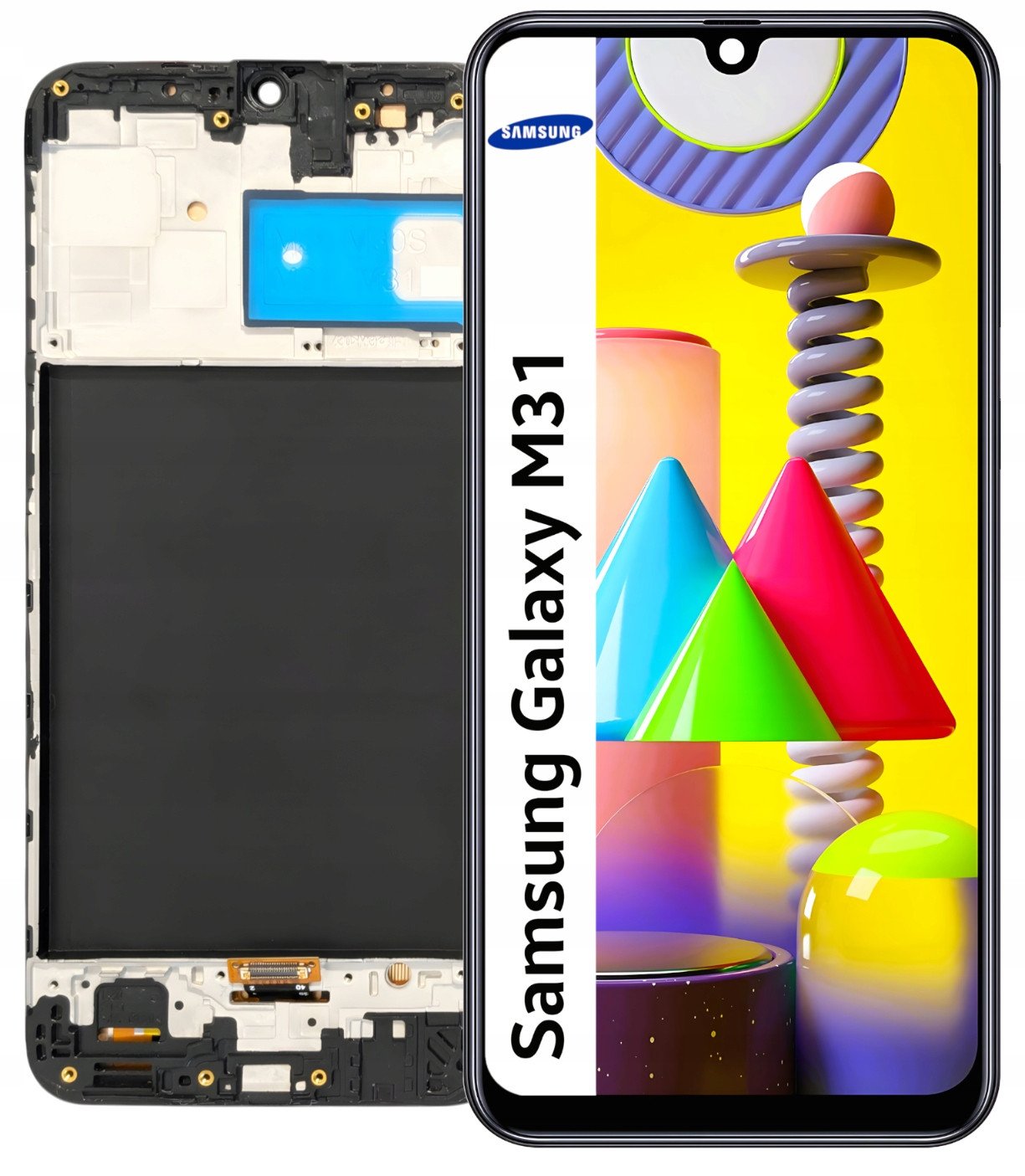 Wyświetlacz do Samsung Galaxy M31 Ekran LCD Incell Ramka SM-M315F (5904858346264)