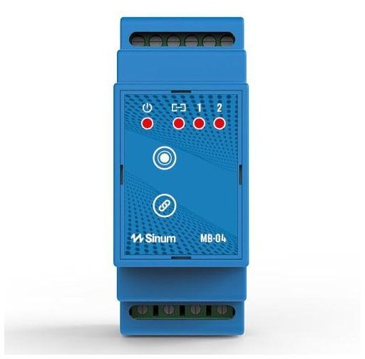 Moduł bezprzewodowy bramy na szynę DIN MB-04 Tech sterowniki