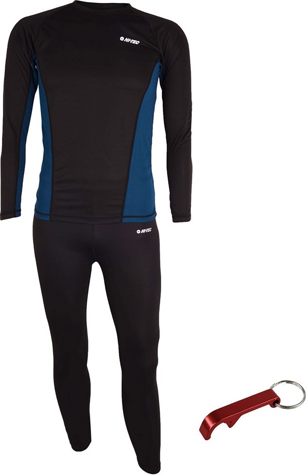 Hi-Tec Bielizna termiczna męska zestaw KAMO SET czarno granatowa r. L