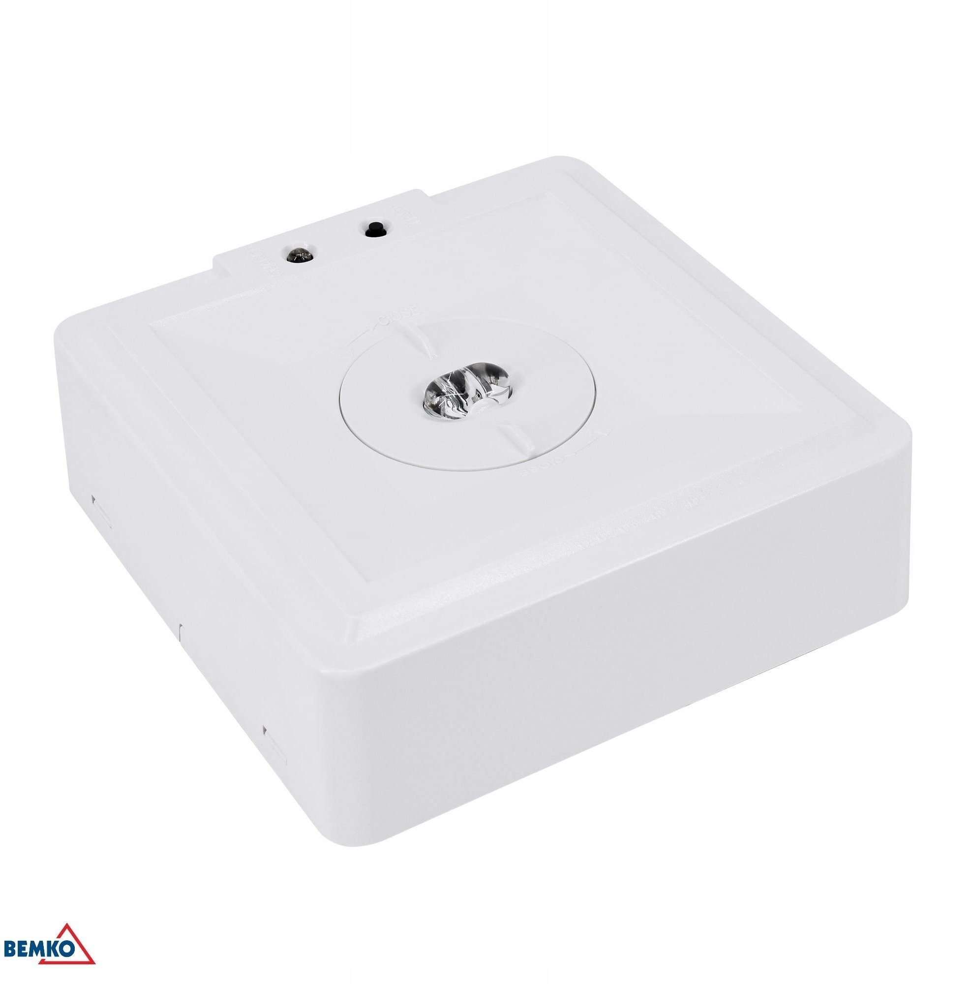Bemko Oprawa awaryjna kwadratowa 3W optyka korytarzowa IP40 autotest 2H C91-SKL-S-3SC-AT2H-CNBOP