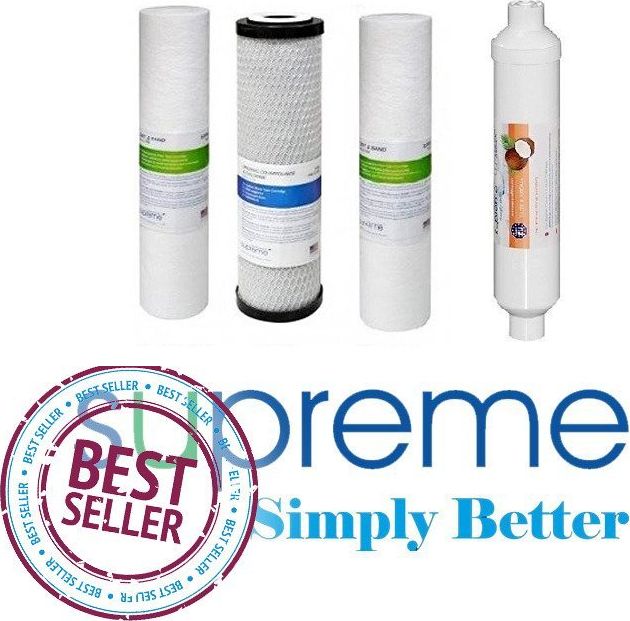 Supreme Komplet wkładów Premium RO5 / RO6 bez mineralizatora z szybkozłączkami