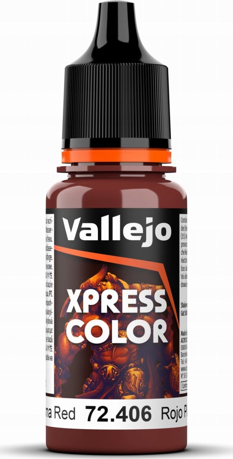 Vallejo Vallejo: 72.406 - Xpress Color - Plasma Red (18 ml)