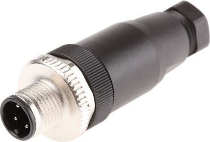 Phoenix Contact Gniazdo proste 4P M12 typ A 4-8mm SACC-M12MS-4CON-PG7-M (1662528)