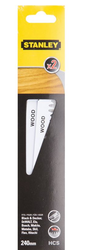 Stanley Brzeszczot do pilarek szablowych HCS 5-6,5mm 2szt. - STA21182