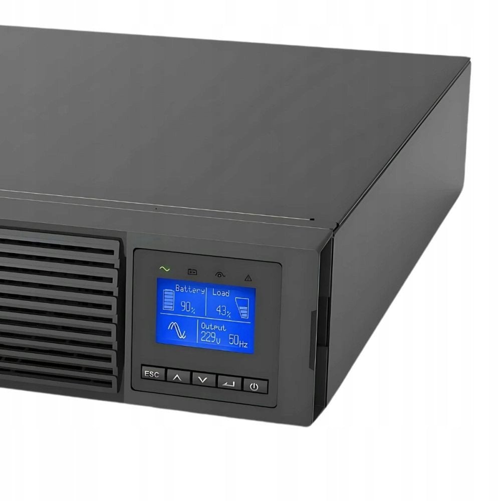 UPS RACK POWERWALKER VFI 2000 LICR IOT PF1 ON-LINE 2000VA 8X IEC C13 USB-B RS-232 LCD 2U