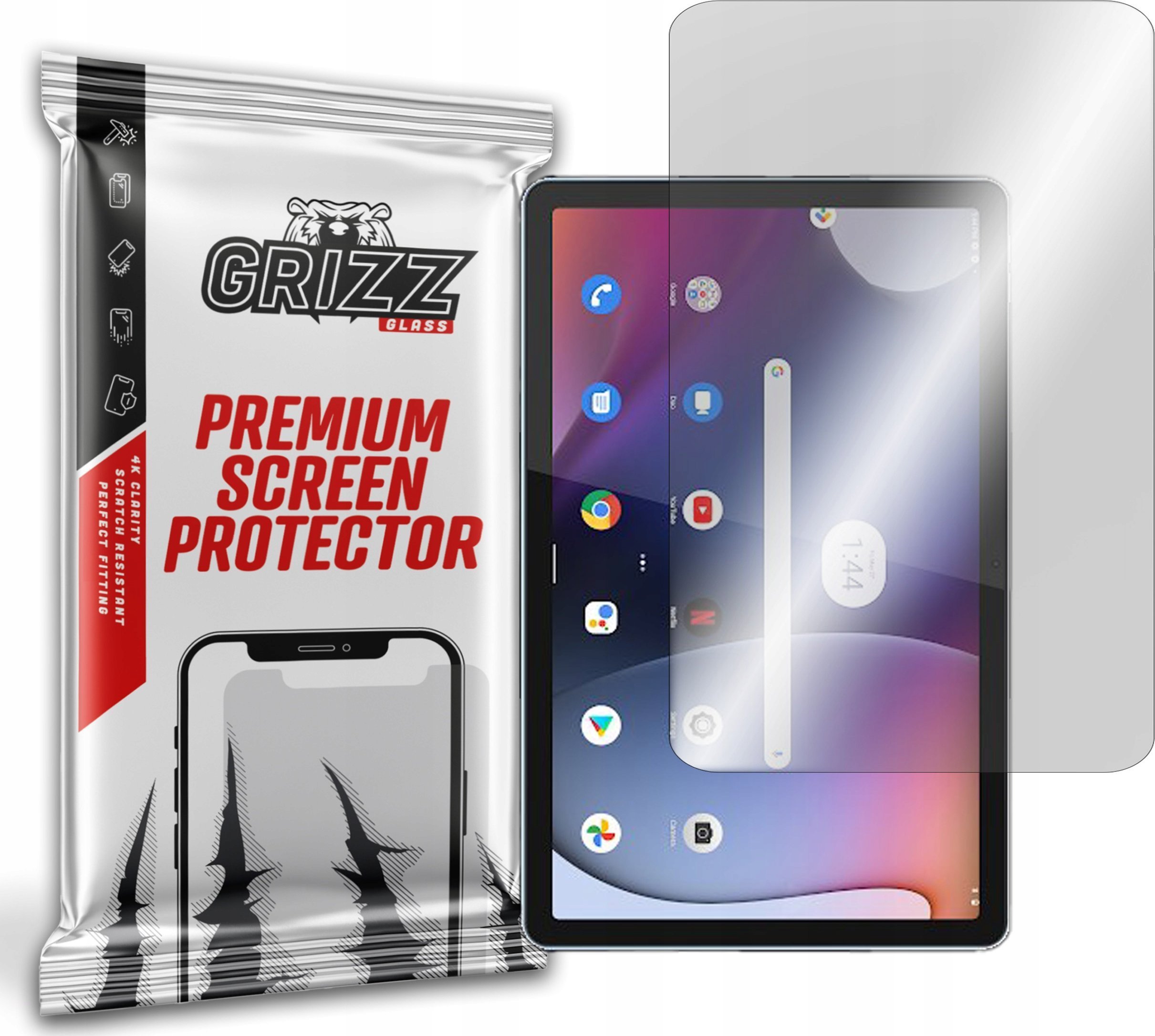 GrizzGlass Szkło hybrydowe Grizz Motorola Moto Tab G62