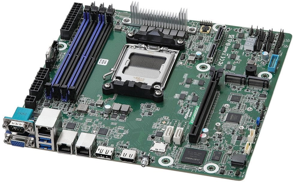 ASRock Mainboard EPYC4000D4U Micro-ATX Single Socket AM5