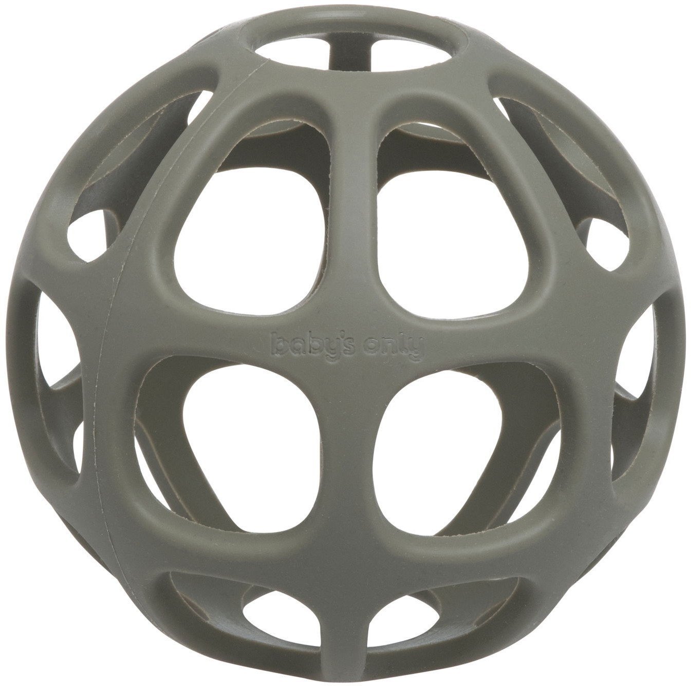 New! Baby's only silicone teether ball 0+ Urban Green BO-860.862.125.50