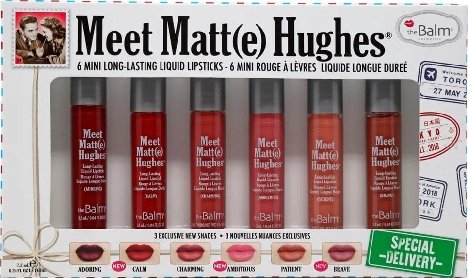 THE BALM_Meet Matte Hughes Mini pomadka do ust 6x1,2ml