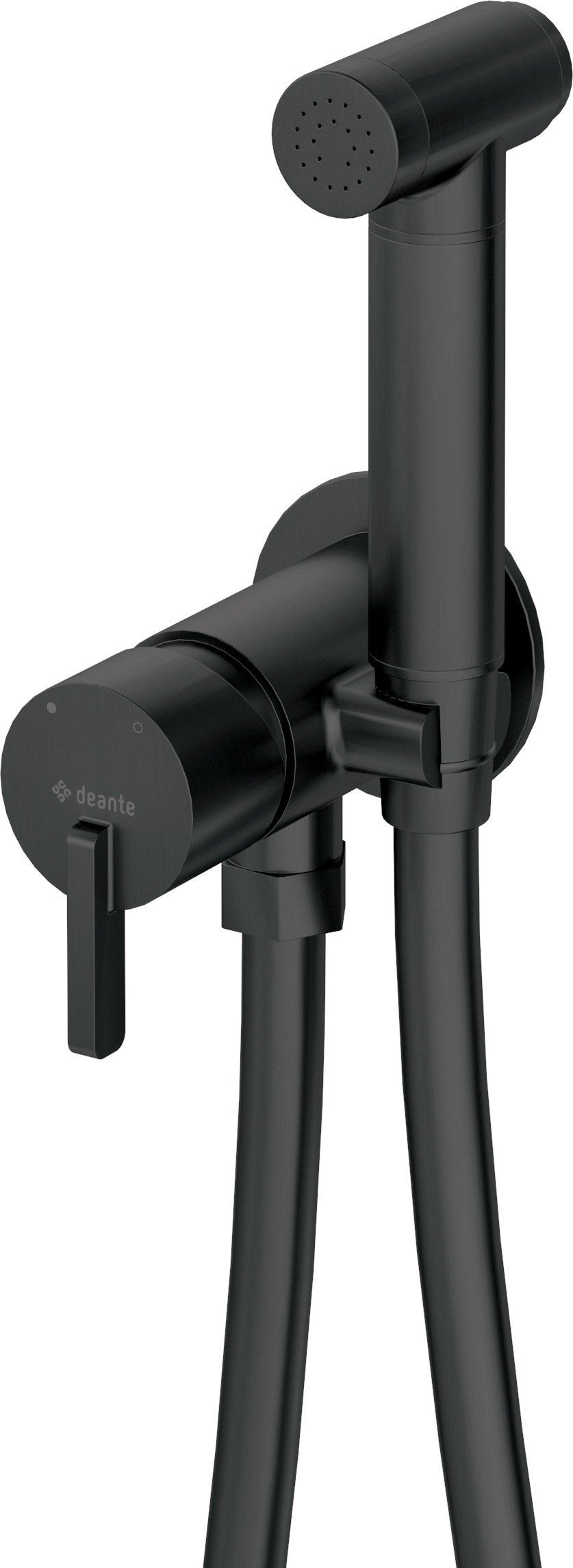 Bateria bidetowa Deante Silia podtynkowa czarny (BQS N34M)