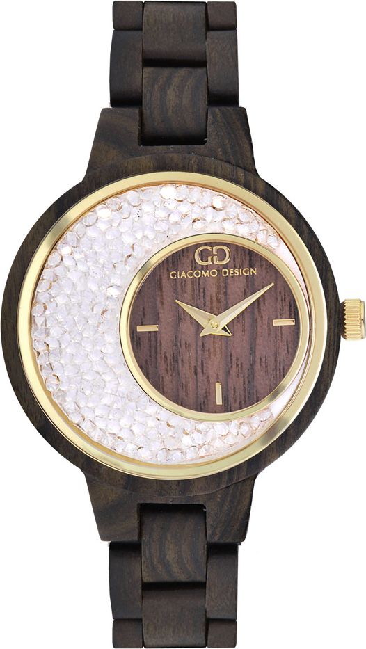 Zegarek Giacomo Design Drewniany damski GD28002