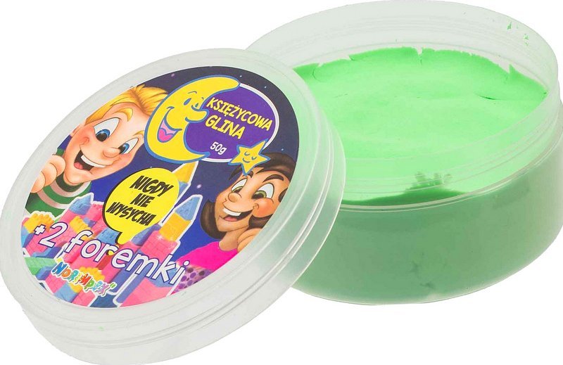 MAGICZNA GLINA KSIĘŻYCOWA DO TWORZENIA ZAMKÓW