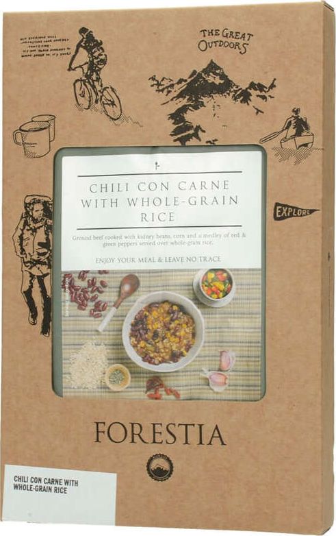 Forestia Danie turystyczne Chili con carne z brązowym ryżem, 350g