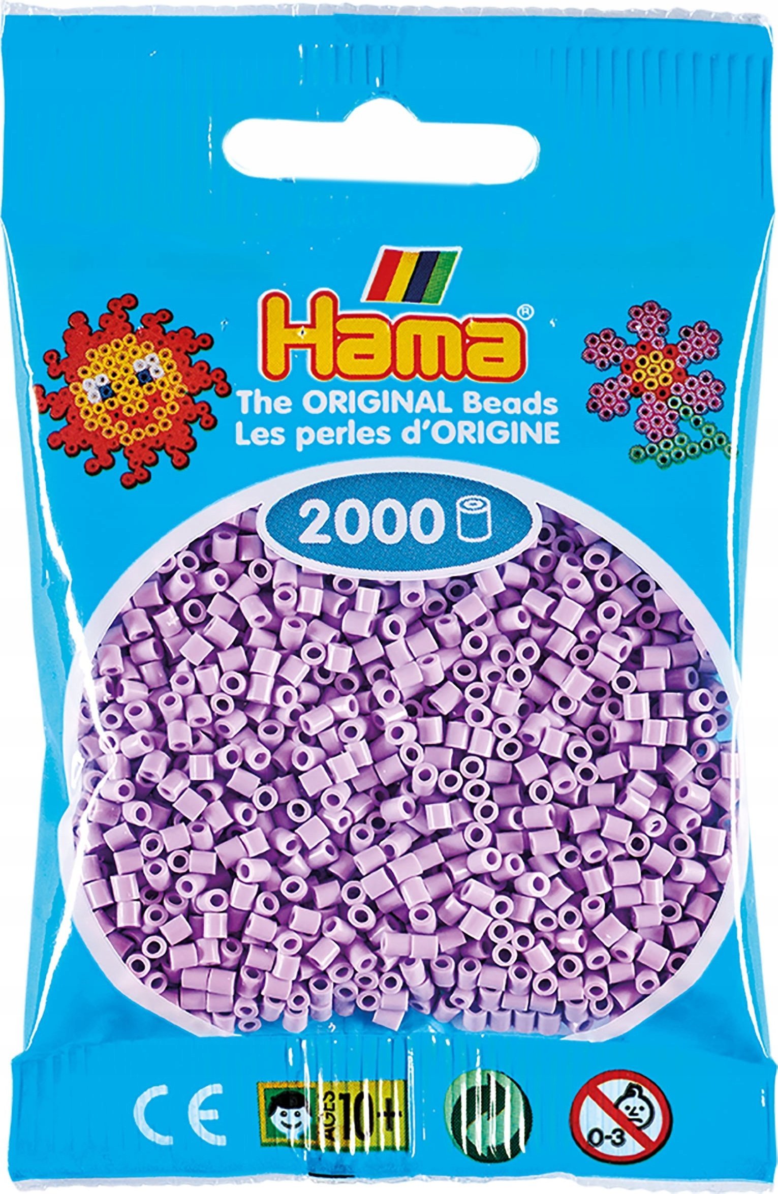 Hama Beads Hama mini perler pastel lilla