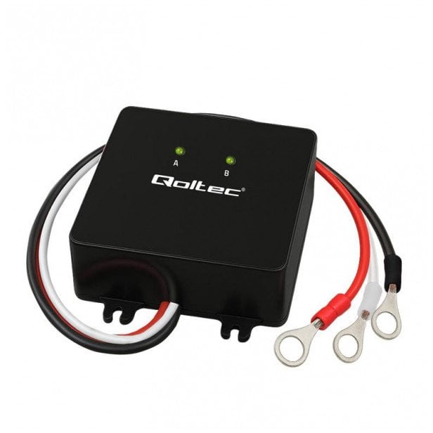 QOLTEC 51097 Balanser napięcia 24V do akumulatorów 2 x 12V 5A LiFePO4 AGM GEL