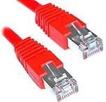 Diverse Patchcord S/FTP, CAT6, 3m czerwony