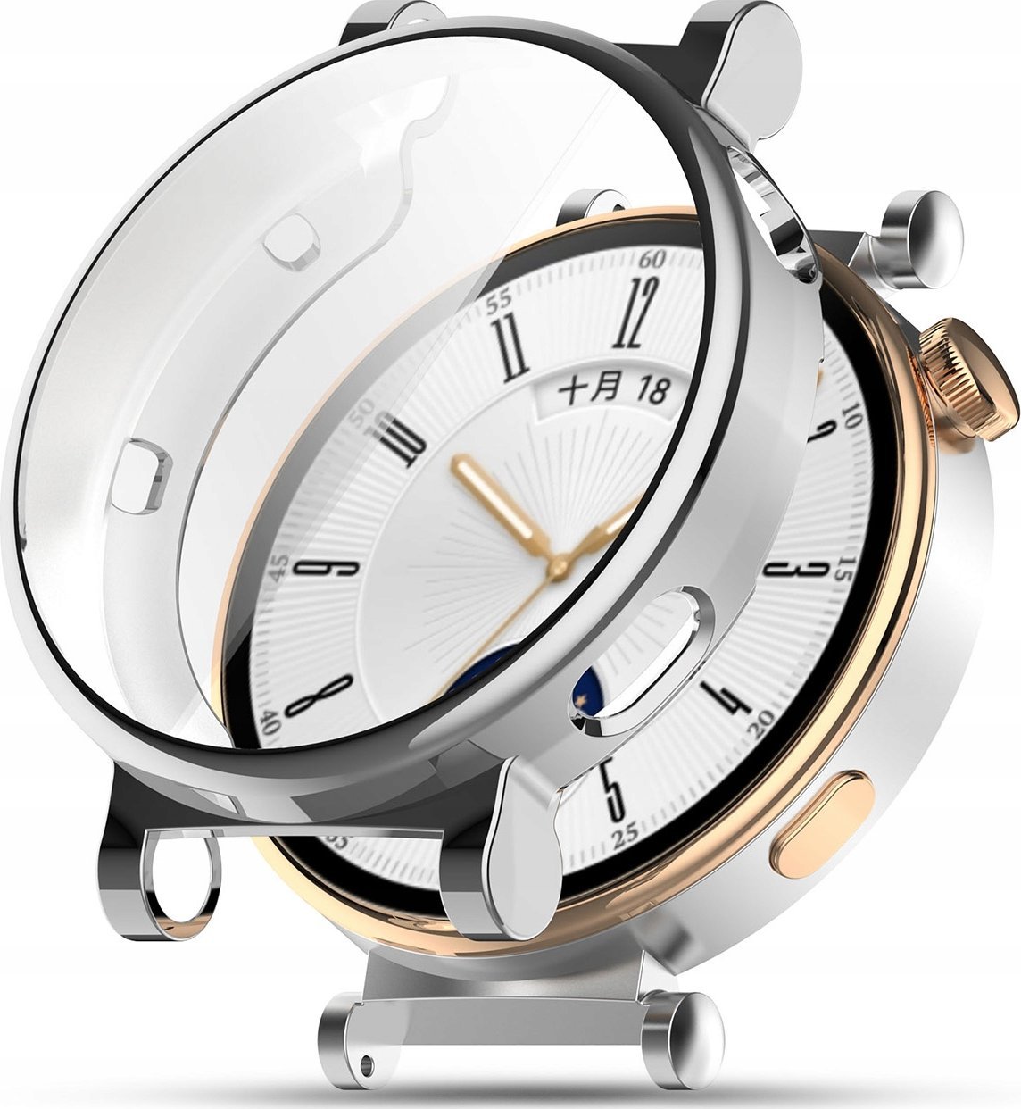 ETUI OCHRONNE SILIKONOWE do HUAWEI WATCH GT4 41mm Elegant Classic Elite