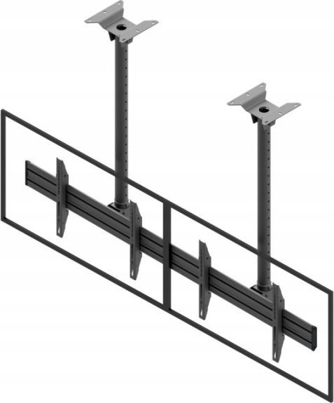 Edbak EDBAK | Ceiling mount | MBV2155-L | 50-57 "" | Maximum weight (capacity) 140 kg | Black